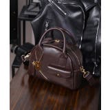 DBRN | 【jouetie/ジュエティ】グレインPUライダース ミニボストンバッグ | STYLE CODE