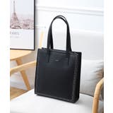 【jouetie/ジュエティ】マイクロスタッズ ミディアムトートバッグ | STYLE CODE | 詳細画像5