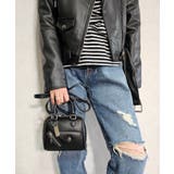 グレインPU ライダース マイクロミニボストンバッグ | STYLE CODE | 詳細画像9