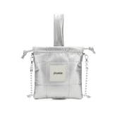 SLV | 【jouetie/ジュエティ】メタリックPUキルティング 巾着ショルダーバッグ | STYLE CODE