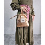 【jouetie/ジュエティ】メタリックPUキルティング 巾着ショルダーバッグ | STYLE CODE | 詳細画像12