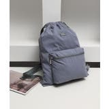 撥水軽量ソフトナイロン ロゴテープナップサック スポーツジムバッグ | STYLE CODE | 詳細画像4