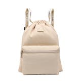 IVO | 撥水軽量ソフトナイロン ロゴテープナップサック スポーツジムバッグ | STYLE CODE