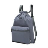 撥水軽量ソフトナイロン ロゴテープナップサック スポーツジムバッグ | STYLE CODE | 詳細画像8