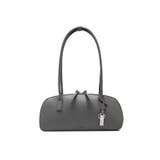 GRY | 【Ungrid アングリッド】シンプルスムース プレートチャーム付ワイドボストン… | STYLE CODE