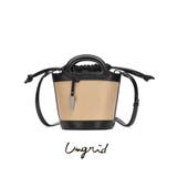 BLKBEG | 【Ungrid/アングリッド】型押し 巾着付きバケツショルダーバッグ | STYLE CODE