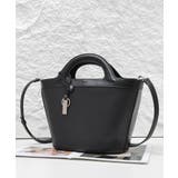 【Ungrid/アングリッド】型押し バケツトートバッグ ショルダーバッグ | STYLE CODE | 詳細画像1