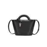 BLK | 【Ungrid/アングリッド】型押し バケツトートバッグ ショルダーバッグ | STYLE CODE