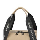 【Ungrid アングリッド】 ソフトナイロンラージ拡張式ボストンバッグ | STYLE CODE  | 詳細画像22 