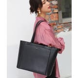 【Ungrid/アングリッド】 スムース A4多機能トートBAG | STYLE CODE | 詳細画像2