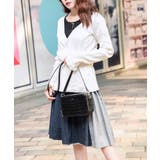 BLK | 【Ungrid/アングリッド】クロコマルチポシェットバッグ | STYLE CODE