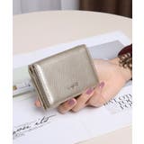 GLD | 【Ungrid/アングリッド】牛革三つ折りミニ財布 | STYLE CODE