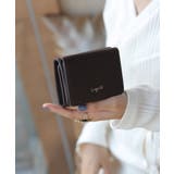 D.BRN | 【Ungrid/アングリッド】牛革三つ折りミニ財布 | STYLE CODE