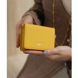 YEL | 【Ungrid/アングリッド】牛革三つ折りミニ財布 | STYLE CODE