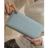 B.GRY | 【Ungrid/アングリッド】牛革ラウンドZIP長財布 | STYLE CODE 