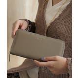 OAK | 【Ungrid/アングリッド】牛革ラウンドZIP長財布 | STYLE CODE 