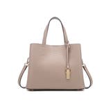 BEG | キーリングチャーム付 両アオリポケット ハンドバッグ | STYLE CODE