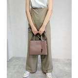 キーリングチャーム付 両アオリポケット ハンドバッグ | STYLE CODE | 詳細画像32