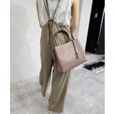 キーリングチャーム付 両アオリポケット ハンドバッグ | STYLE CODE | 詳細画像33