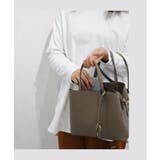 キーリングチャーム付 両アオリポケット ハンドバッグ | STYLE CODE | 詳細画像6