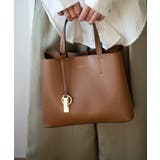 キーリングチャーム付 両アオリポケット ハンドバッグ | STYLE CODE | 詳細画像8