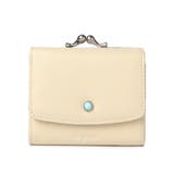 IVO | 【Ungrid/アングリッド】牛革天然石ブローチ がま口ミニ財布 | STYLE CODE