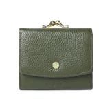 DGRN | 【Ungrid/アングリッド】牛革天然石ブローチ がま口ミニ財布 | STYLE CODE