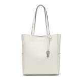 WHT | 【Ungrid/アングリッド】キーリングチャーム付き ラージトートバッグ | STYLE CODE