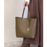 【Ungrid/アングリッド】キーリングチャーム付き ラージトートバッグ | STYLE CODE | 詳細画像6