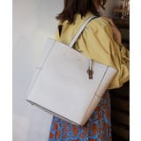 【Ungrid/アングリッド】キーリングチャーム付き ラージトートバッグ | STYLE CODE | 詳細画像3
