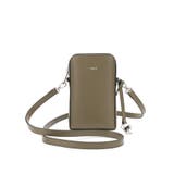 KHA | キーリングチャーム付き スマホ&パスポート入れ 縦長ミニポシェット | STYLE CODE