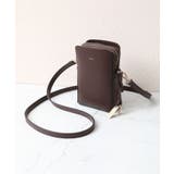 キーリングチャーム付き スマホ&パスポート入れ 縦長ミニポシェット | STYLE CODE | 詳細画像12