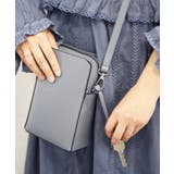 キーリングチャーム付き スマホ&パスポート入れ 縦長ミニポシェット | STYLE CODE | 詳細画像4