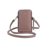 SMPNK | キーリングチャーム付き スマホ&パスポート入れ 縦長ミニポシェット | STYLE CODE