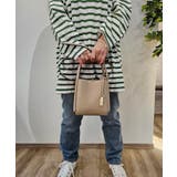 両アオリポケットハンドバッグ プレートキーリング付き ミニショルダーバッグ | STYLE CODE | 詳細画像11