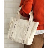 【Ungrid/アングリッド】キャンバス ロゴテープミニトートバッグ | STYLE CODE | 詳細画像4