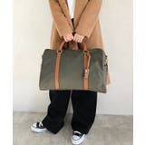 牛革×ナイロン ラージボストンバッグ | STYLE CODE | 詳細画像2