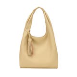 YEL | 【Ungrid/アングリッド】ソフトシュリンク ビッグタッセル マルシェバッグ | STYLE CODE