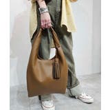 【Ungrid/アングリッド】ソフトシュリンク ビッグタッセル マルシェバッグ | STYLE CODE | 詳細画像6