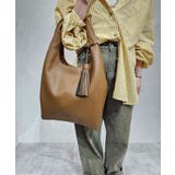 【Ungrid/アングリッド】ソフトシュリンク ビッグタッセル マルシェバッグ | STYLE CODE | 詳細画像5
