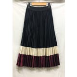 ベルベット ベロア プリーツスカート ハイウエスト Aライン | STYLE H  | 詳細画像4 