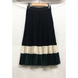 ベルベット ベロア プリーツスカート ハイウエスト Aライン | STYLE H  | 詳細画像5 