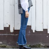 センタープレス入フレアパンツ | TAXI | 詳細画像2