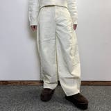 WHITE | バレルレッグデニムパンツ | TAXI 