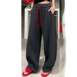 CHARCOALGREY | バレルレッグスゥェットパンツ | TAXI 