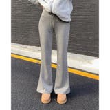 GRAY | スゥェットフレアパンツ | TAXI
