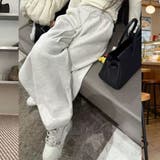 OATMEAL | スゥェットバレルレッグパンツ | TAXI 