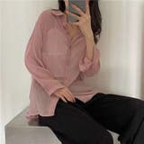 無地シアーシャツ | TAXI | 詳細画像7