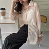 無地シアーシャツ | TAXI | 詳細画像10