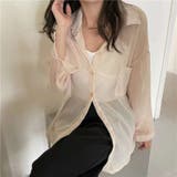 YELLOW | 無地シアーシャツ | TAXI